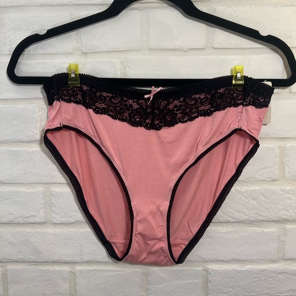 Soma New With Tags Set of 2 Soft Panties Lot Large Bikini & High Leg Lace #0116 - Picture 3 of 6